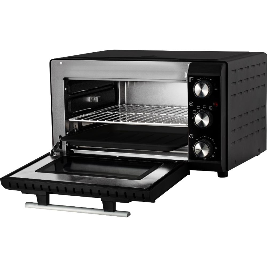 Sencor - Mini pećnica 20 l 1650W/230V crna