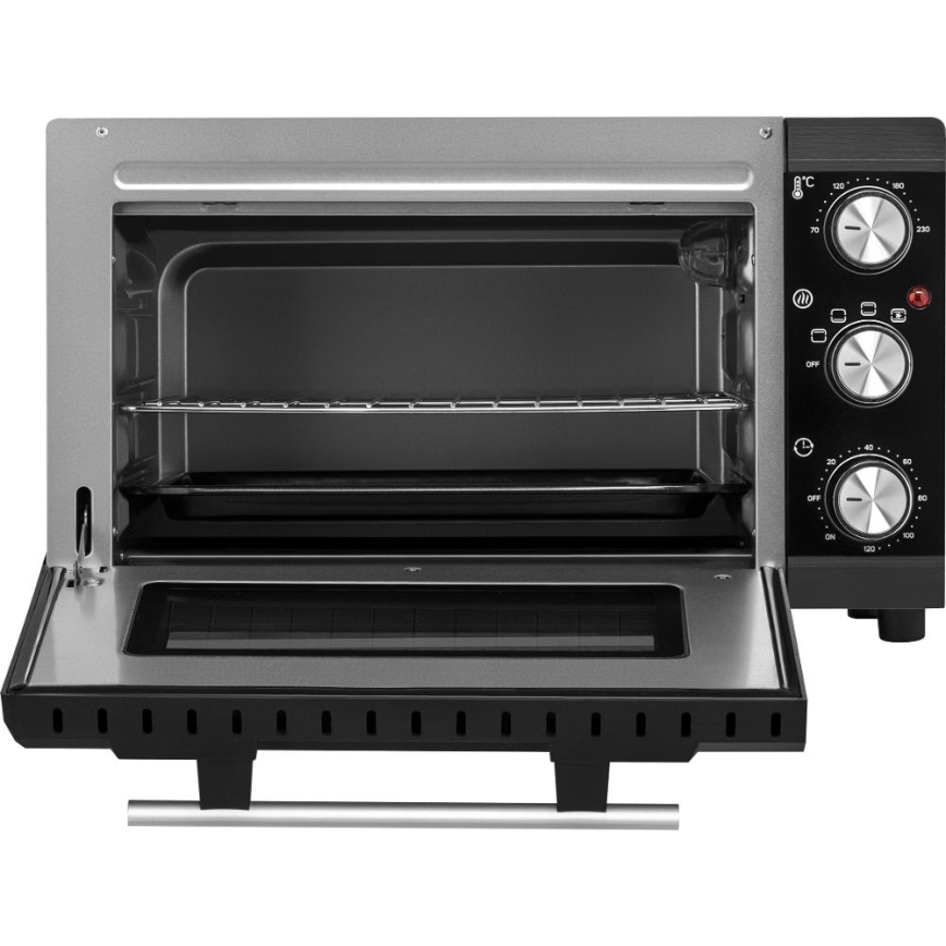 Sencor - Mini pećnica 20 l 1650W/230V crna