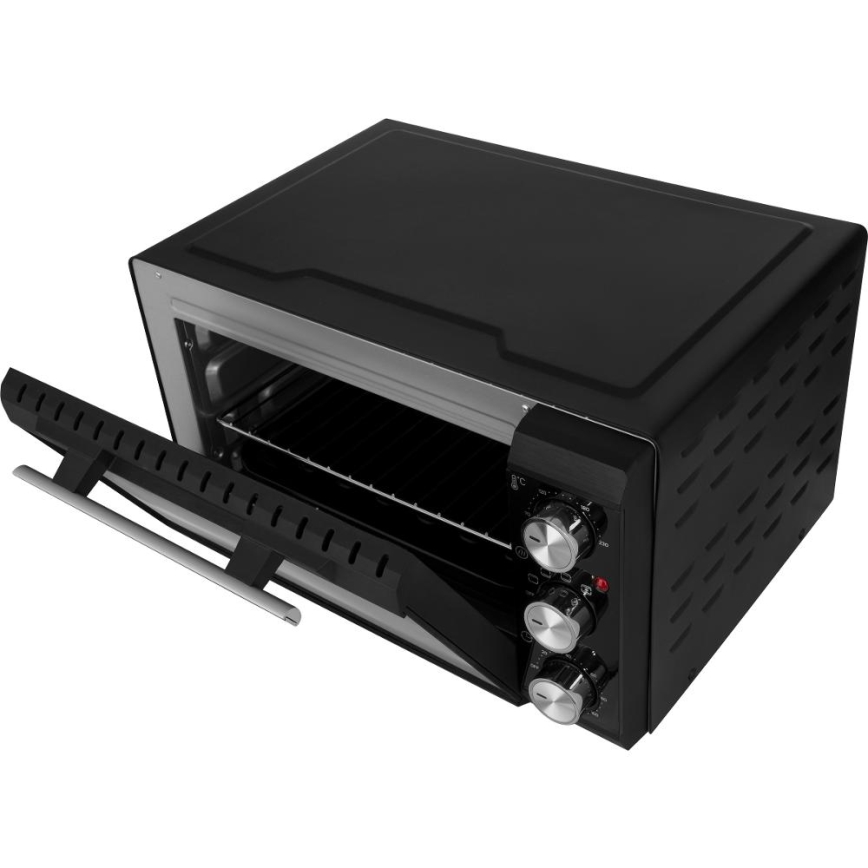 Sencor - Mini pećnica 20 l 1650W/230V crna