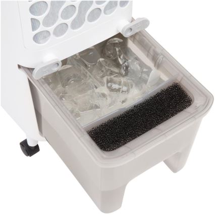 Sencor - Prijenosni klima uređaj s LED zaslonom 3u1 70W/230V bijela + daljinski upravljač