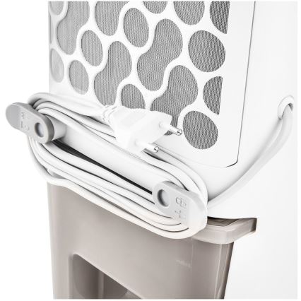 Sencor - Prijenosni klima uređaj s LED zaslonom 3u1 70W/230V bijela + daljinski upravljač