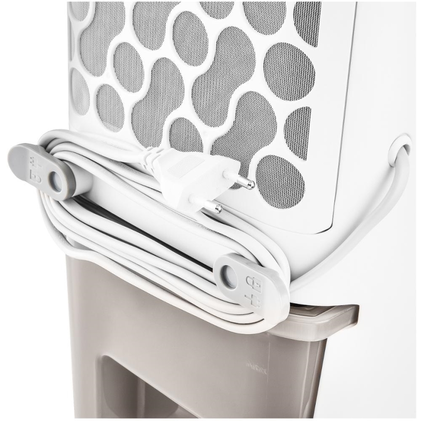 Sencor - Prijenosni klima uređaj s LED zaslonom 3u1 70W/230V bijela + daljinski upravljač