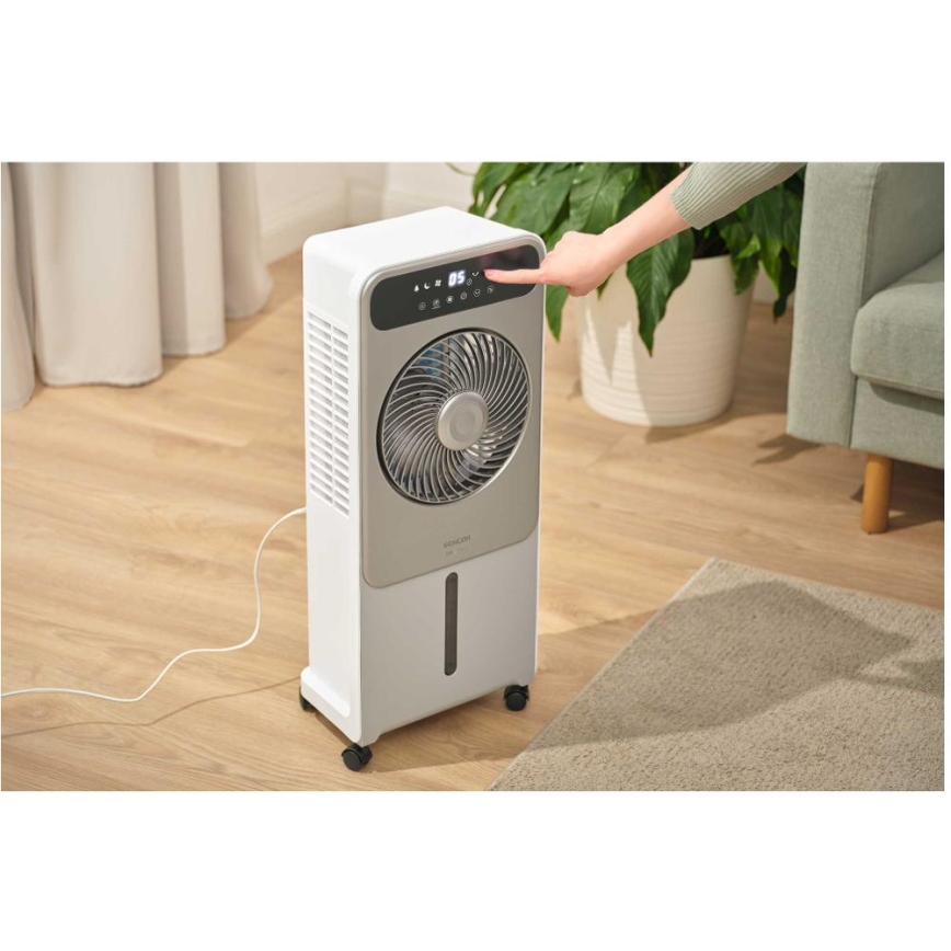 Sencor - Mobilni rashlađivač zraka 28W/230V siva + daljinski upravljač