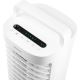 Sencor - Mobilni rashlađivač zraka s LED zaslonom 3u1 45W/230V bijela + daljinski upravljač