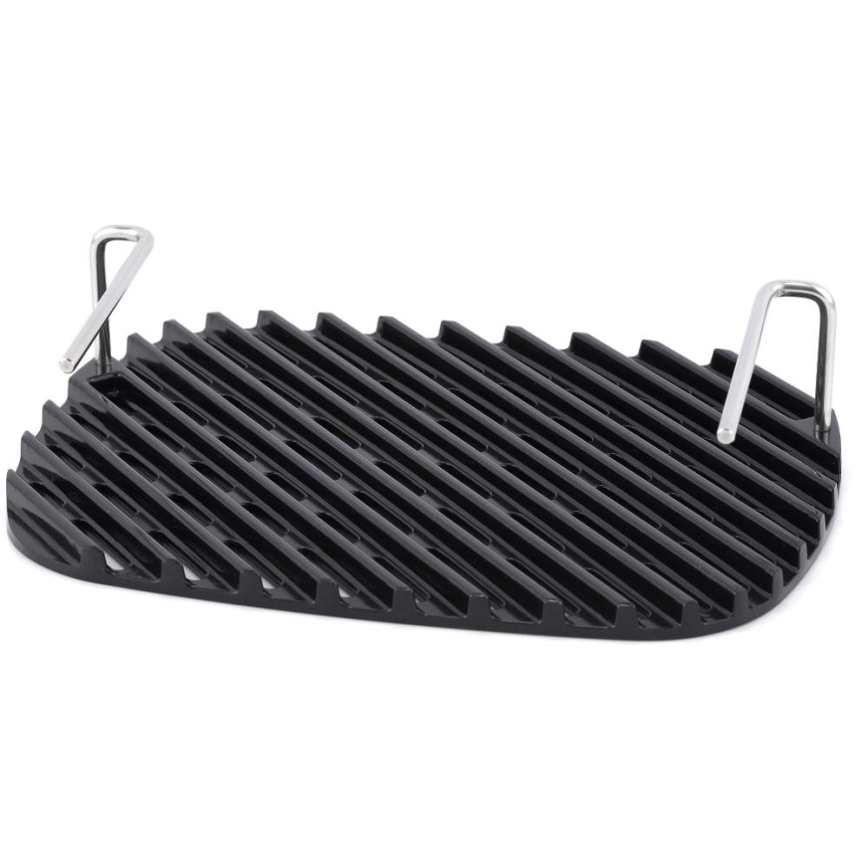Sencor - Multifunkcijska friteza na vrući zrak i roštilj 1660W/230V 6 l mat krom/crna