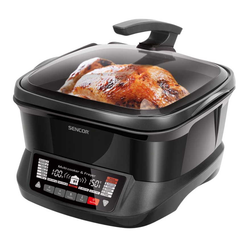 Sencor - Multifunkcionalna friteza s dodacima 1800W/230V 18 funkcija 4,8l