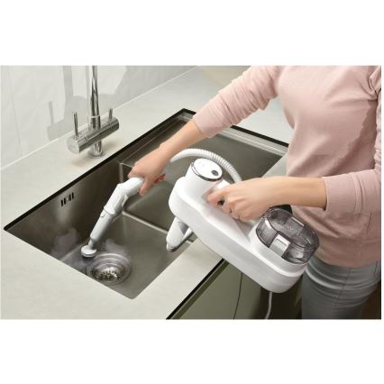 Sencor - Multifunkcionalni mop na paru 2u1 1500W/230V IPX4 bijela