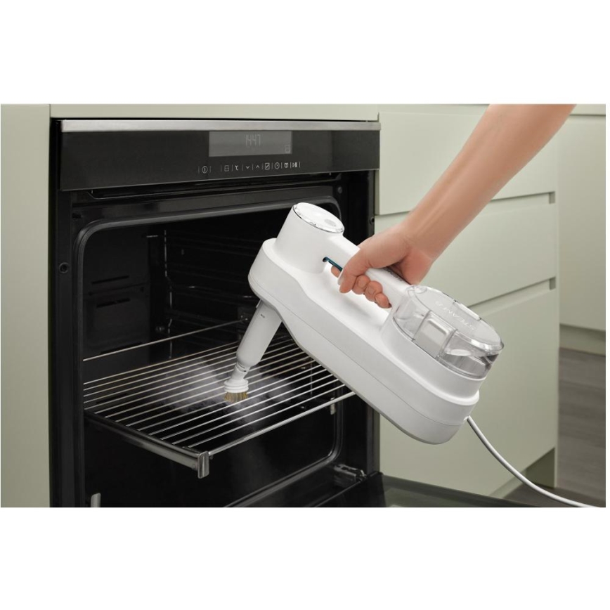 Sencor - Multifunkcionalni mop na paru 2u1 1500W/230V IPX4 bijela