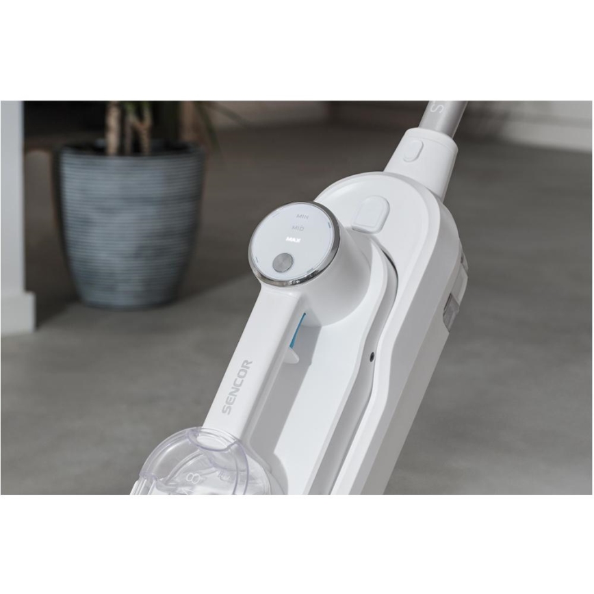 Sencor - Multifunkcionalni mop na paru 2u1 1500W/230V IPX4 bijela