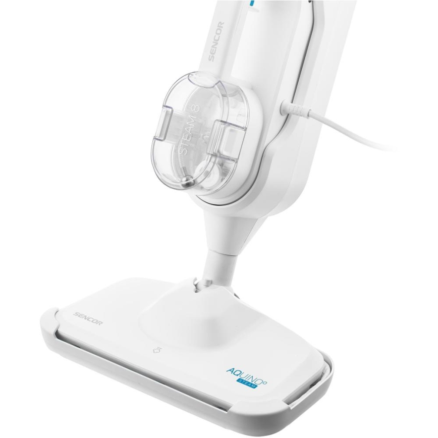 Sencor - Multifunkcionalni mop na paru 2u1 1500W/230V IPX4 bijela