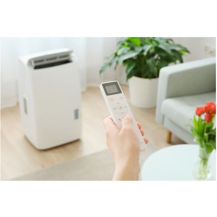 Sencor - Pametna prijenosna klima 5 u 1 s kompletnim priborom 733W/230V 9000 BTU Wi-Fi bijela + daljinski upravljač