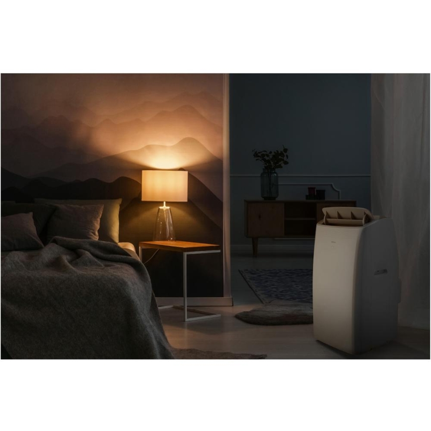Sencor - Pametna prijenosna klima 5 u 1 s kompletnim priborom 733W/230V 9000 BTU Wi-Fi bijela + daljinski upravljač