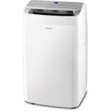 Sencor - Pametna prijenosna klima 5 u 1 s kompletnim priborom 733W/230V 9000 BTU Wi-Fi bijela + daljinski upravljač