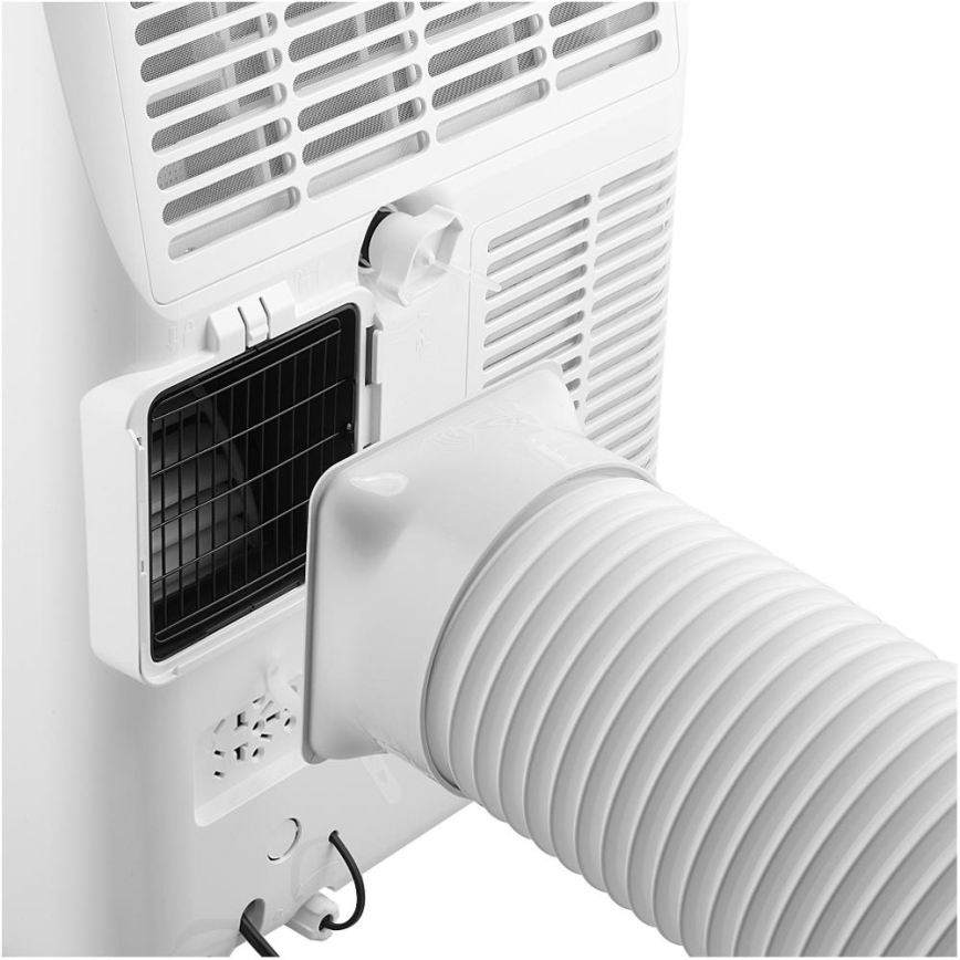 Sencor - Pametna prijenosna klima 5 u 1 s kompletnim priborom 733W/230V 9000 BTU Wi-Fi bijela + daljinski upravljač
