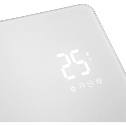 Sencor - Pametni električni grijač/konvektor 1200/2400W/230V IP24 Wi-Fi bijela