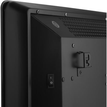 Sencor - Pametni električni grijač/konvektor 1200/2400W/230V IP24 Wi-Fi crne boje