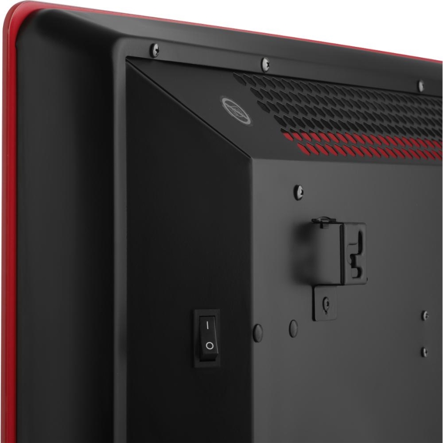 Sencor - Pametni električni grijač/konvektor 1200/2400W/230V IP24 Wi-Fi crvena