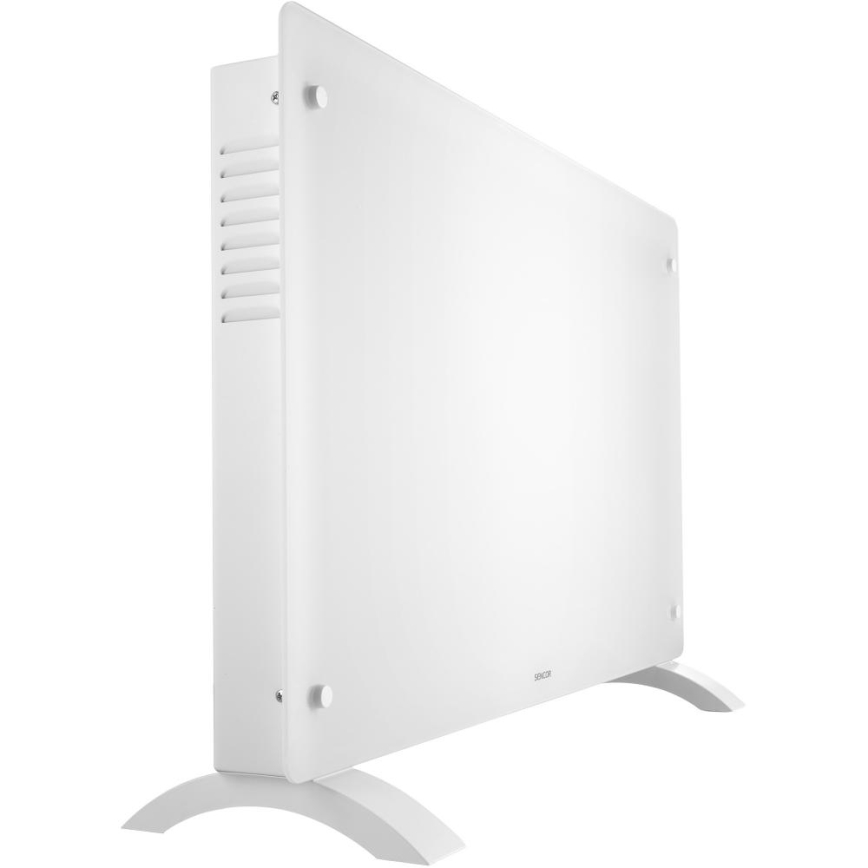 Sencor - Pametni električni grijač/konvektor 2000 W/230 V IP24 Wi-Fi bijeli + daljinski upravljač