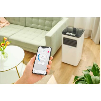 Sencor - Pametni mobilni klima uređaj 3u1 sa svom dodatnom opremom 1050W/230V 10000 BTU Wi-Fi + daljinski upravljač