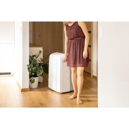 Sencor - Pametni mobilni klima uređaj 3u1 sa svom dodatnom opremom 1450W/230V 12000 BTU Wi-Fi bijela + daljinski upravljač