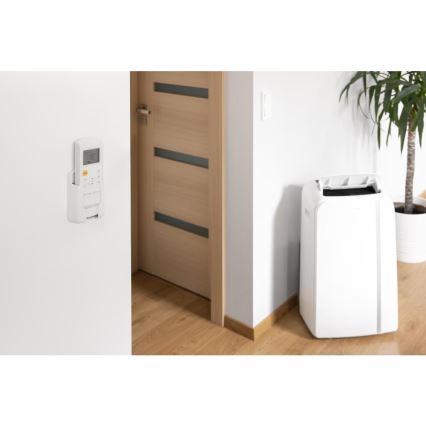 Sencor - Pametni mobilni klima uređaj 3u1 sa svom dodatnom opremom 1450W/230V 12000 BTU Wi-Fi bijela + daljinski upravljač