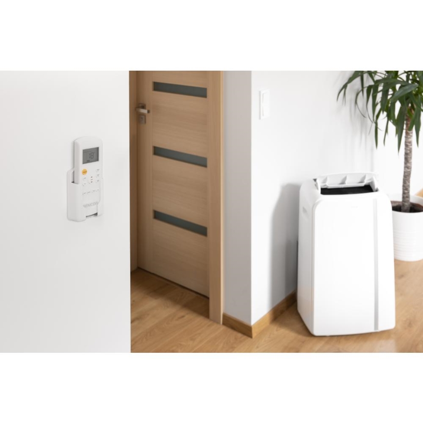 Sencor - Pametni mobilni klima uređaj 3u1 sa svom dodatnom opremom 1450W/230V 12000 BTU Wi-Fi bijela + daljinski upravljač