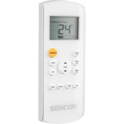 Sencor - Pametni mobilni klima uređaj 3u1 sa svom dodatnom opremom 1450W/230V 12000 BTU Wi-Fi bijela + daljinski upravljač