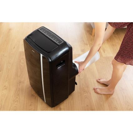 Sencor - Pametni mobilni klima uređaj 3u1 sa svom dodatnom opremom 1450W/230V 12000 BTU Wi-Fi crna + daljinski upravljač