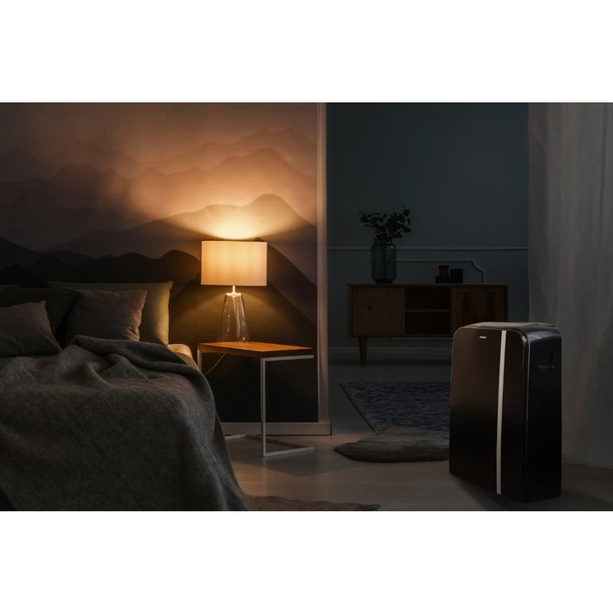 Sencor - Pametni mobilni klima uređaj 3u1 sa svom dodatnom opremom 1450W/230V 12000 BTU Wi-Fi crna + daljinski upravljač