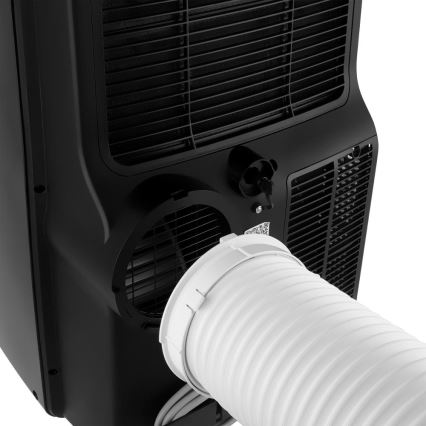 Sencor - Pametni mobilni klima uređaj 3u1 sa svom dodatnom opremom 1450W/230V 12000 BTU Wi-Fi crna + daljinski upravljač