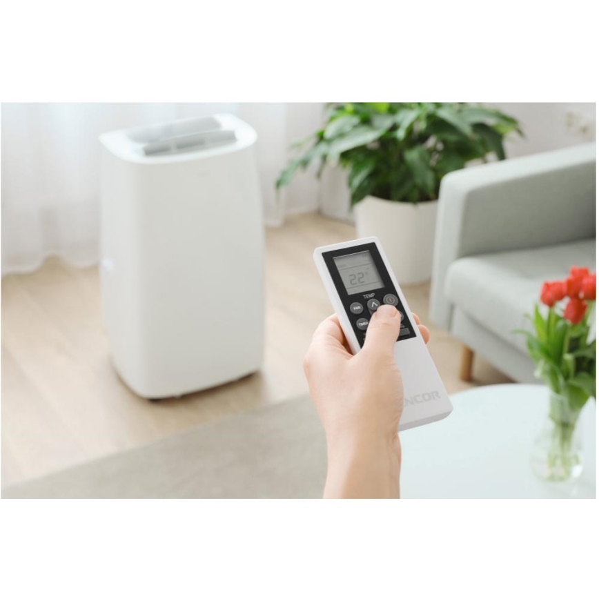 Sencor - Pametni mobilni klima uređaj 3u1 sa svom dodatnom opremom 1700W/230V 16000 BTU Wi-Fi + daljinski upravljač