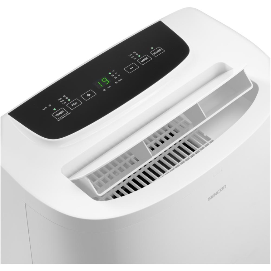 Sencor - Pametni mobilni klima uređaj 3u1 sa svom dodatnom opremom 1700W/230V 16000 BTU Wi-Fi + daljinski upravljač