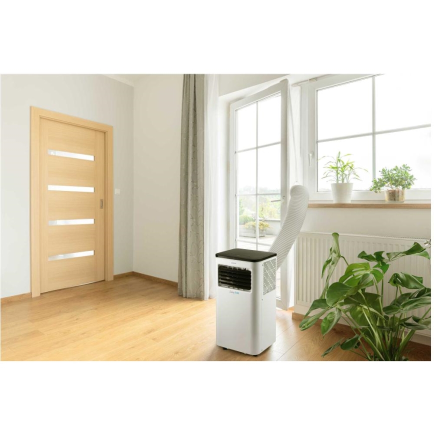 Sencor - Pametni mobilni klima uređaj 3u1 sa svom dodatnom opremom 805W/230V 8000 BTU Wi-Fi + daljinski upravljač