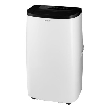 Sencor - Pametni mobilni klima uređaj 4 u 1 uključujući kompletnu opremu 1700W/230V 12000 BTU Wi‑Fi bijela + daljinski upravljač