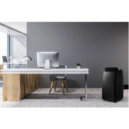 Sencor - Pametni mobilni klima uređaj sa svom dodatnom opremom 900W/230V 9000 BTU Wi-Fi crna + daljinski upravljač