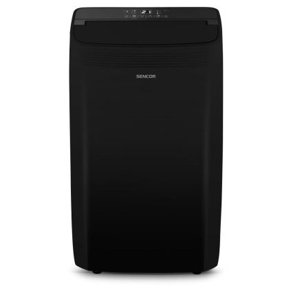 Sencor - Pametni mobilni klima uređaj sa svom dodatnom opremom 900W/230V 9000 BTU Wi-Fi crna + daljinski upravljač
