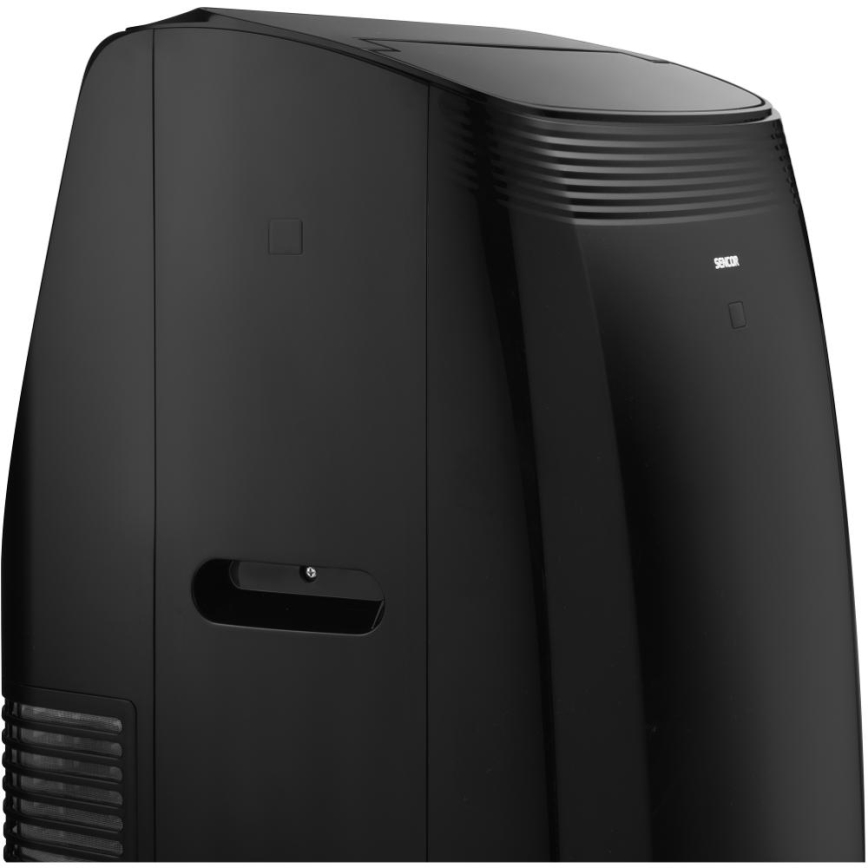Sencor - Pametni mobilni klima uređaj sa svom dodatnom opremom 900W/230V 9000 BTU Wi-Fi crna + daljinski upravljač