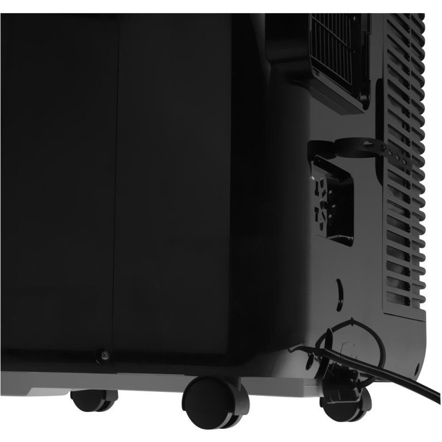 Sencor - Pametni mobilni klima uređaj sa svom dodatnom opremom 900W/230V 9000 BTU Wi-Fi crna + daljinski upravljač