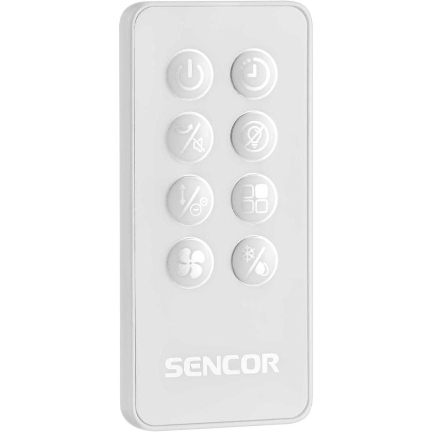 Sencor - Pametni mobilni rashlađivač zraka 60W/230V Wi-Fi bijela + daljinski upravljač