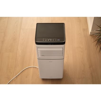 Sencor - Pametni prijenosni klima-uređaj 3u1 s kompletnom opremom, 760 W/230 V, 7000 BTU, Wi-Fi, bijeli + daljinski upravljač