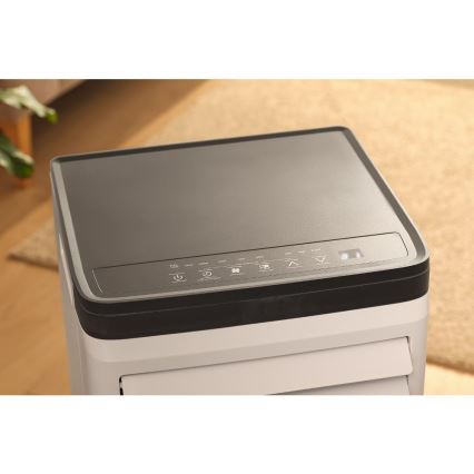 Sencor - Pametni prijenosni klima-uređaj 3u1 s kompletnom opremom, 760 W/230 V, 7000 BTU, Wi-Fi, bijeli + daljinski upravljač