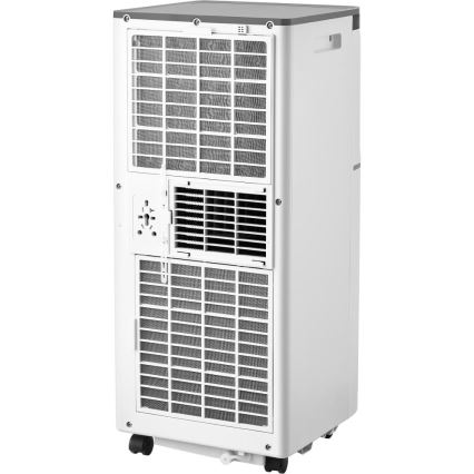 Sencor - Pametni prijenosni klima uređaj 3 u 1 s kompletnom opremom 815W/230V 8000 BTU Wi-Fi bijeli + daljinski upravljač