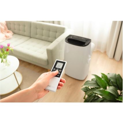 Sencor - Pametni mobilni klima uređaj 4 u 1 uključujući kompletnu opremu 1700W/230V 12000 BTU Wi‑Fi bijela + daljinski upravljač