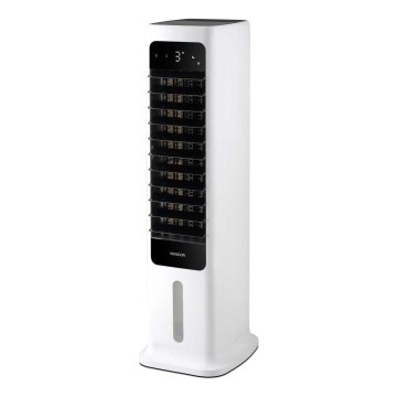 Sencor - Pametni prijenosni klima uređaj 60W/230V Wi-Fi bijeli + daljinski upravljač