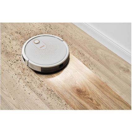 Sencor - Pametni robotski usisivač s mopom 2u1 28W/2600 mAh Wi-Fi bijela + daljinski upravljač