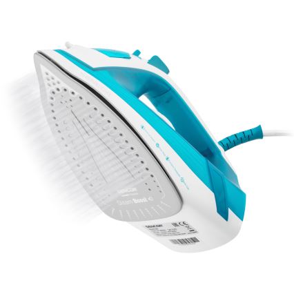 Sencor - Parno glačalo 2000W/230V plava/bijela