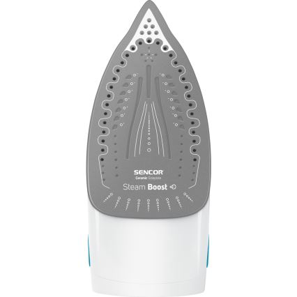 Sencor - Parno glačalo 2000W/230V plava/bijela