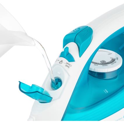 Sencor - Parno glačalo 2000W/230V plava/bijela