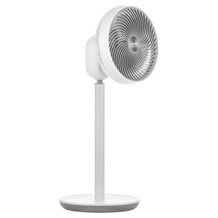 Sencor - Podni ventilator 3D UltraSilent 26W/230V bijela + daljinski upravljač