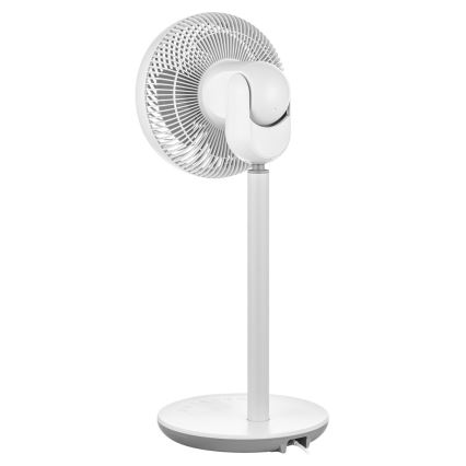 Sencor - Podni ventilator 3D UltraSilent 26W/230V bijela + daljinski upravljač